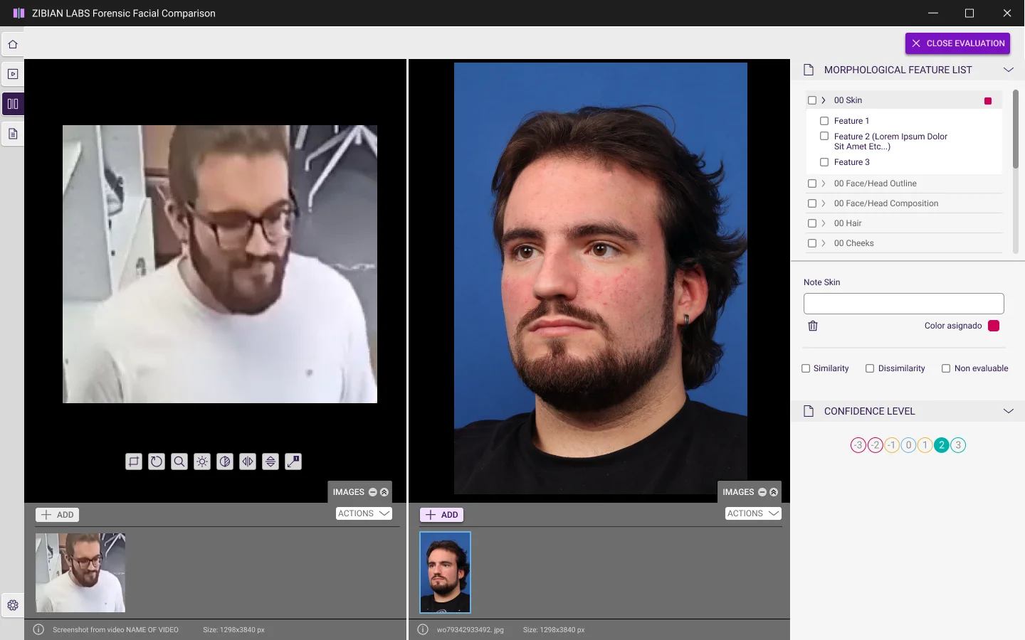 Easy comparison